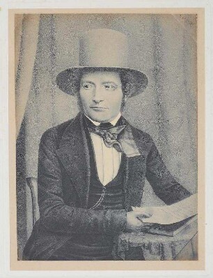 Bildnis von Heinrich Hansen (1804-1846)