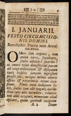 3-21, I. Januarii. - VI. Januarii.