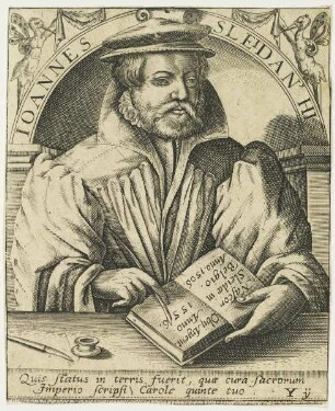 Bildnis des Ioannes Sleidanus