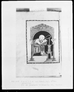 Epistolar aus Trier — Der heilige Paul, Folio 4verso
