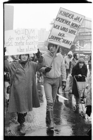 Kleinbildnegativ: ÖTV-Demonstration, 1979