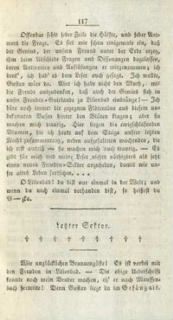 Letzter Sektor