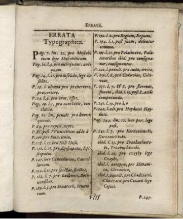 Errata Typographica