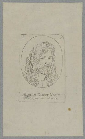 Bildnis des Albertus Durer