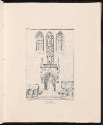 Suppl. 3. Sakristei in der St. Lorenzkirche. - Sankt Lorenz, Nürnberg