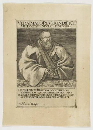 Bildnis des Nicolaus Selneccerus