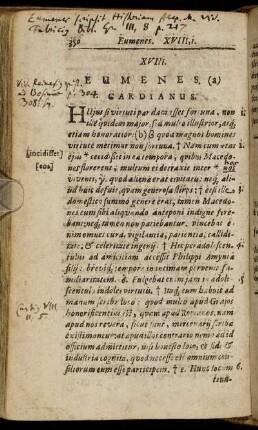 XVIII. Eumenes