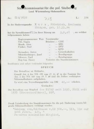 Kurz, Friedrich