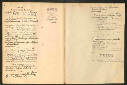 Standesamtsbuch der Stadt Aschaffenburg: Eheschließungen 252/1930 - 130/1931