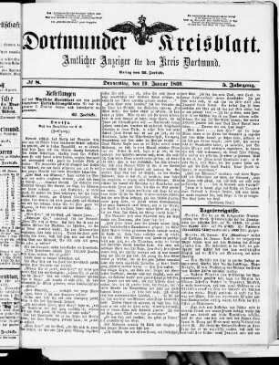Dortmunder Kreisblatt. 1860-1861
