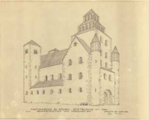Martinikirche zu Siegen, Stiftskirche um 1000