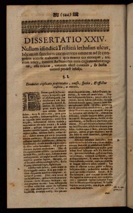 544-578, Dissertatio XXIV.