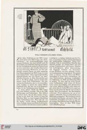 Willi Geigers Exlibris-Werk