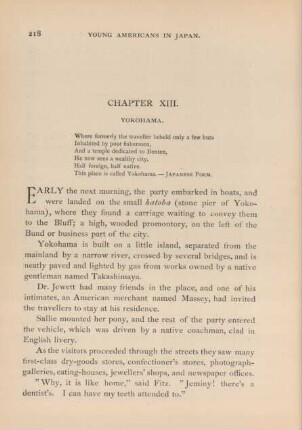 Chapter XIII. Yokohama