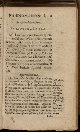 Phaænomenom I. Viæ ad C?los Dux, scriptura sacra