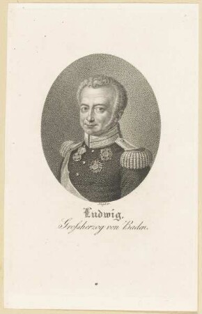 Bildnis des Ludwig, Großherzog von Baden