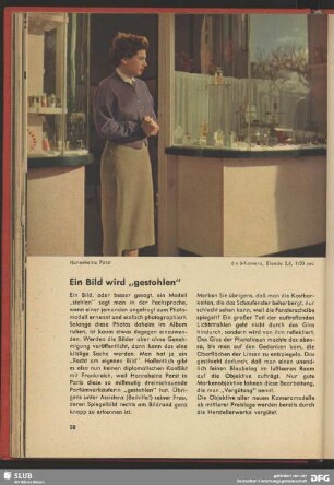 Ein Bild wird "gestohlen"