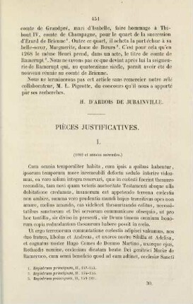 451-458, Pièces Justificatives