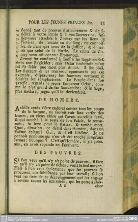 Des Pauvres