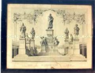 Wandschmuck: Das Lutherdenkmal in Worms