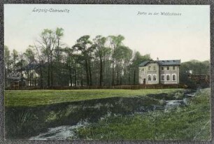 Leipzig-Connewitz. Partie an der Waldschänke