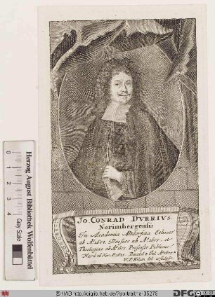 Bildnis Johann Conrad Dürr(e)