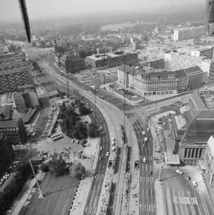 Tröndlinring in Leipzig : Blickrichtung Nordwesten