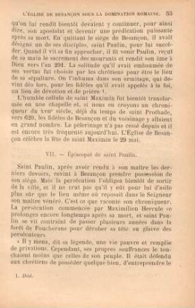 VII. - Épiscopat de saint Paulin