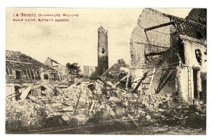Kriegs-Erinnerungs-Karte: La Bassée (Frankreich) Brauerei