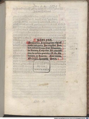Paulina praedicabilis seu quadragesimale : Mit Widmungsbrief des Autors an den Ordensgeneral der Serviten Antonius Alabantus