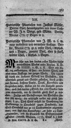 Patriotische Phantasien. T.3.