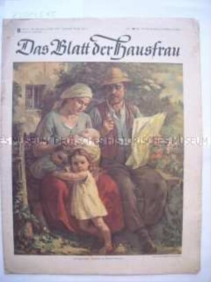 Frauenzeitschrift "Das Blatt der Hausfrau" u.a. über Haustiere