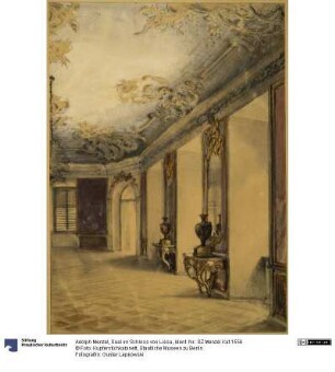 Saal im Schloss von Lissa