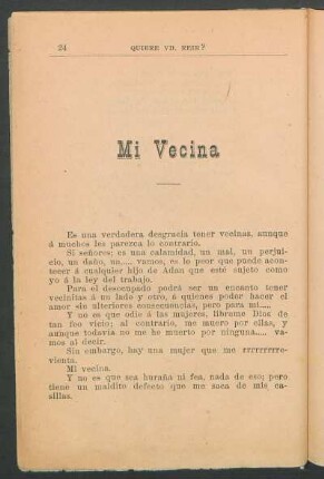 Mi vecina