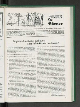 Flughafen Fuhlsbüttel ausbauen oder Kaltenkirchen neu bauen?