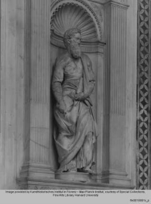 Piccolomini-Altar : Außenfassade des Piccolomini-Altars : Heiliger Petrus