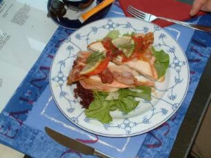 Belegtes Sandwich