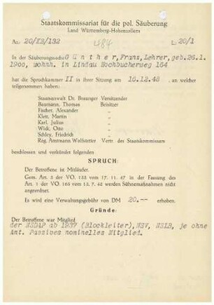 Günther, Franz
