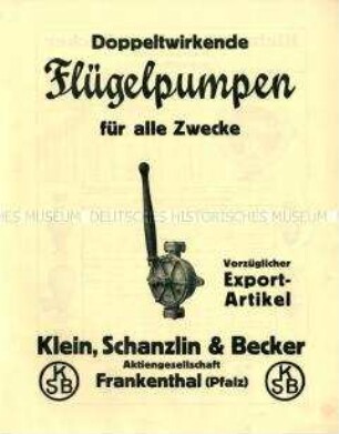 Flügelpumpen für alle Zwecke