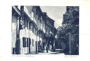 Adolfstrasse. Aufnahmedatum unbekannt. Detmold