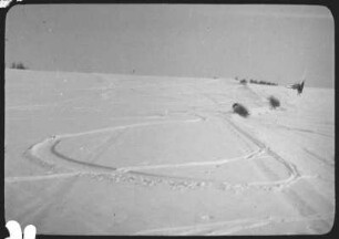 Spuren im Schnee
