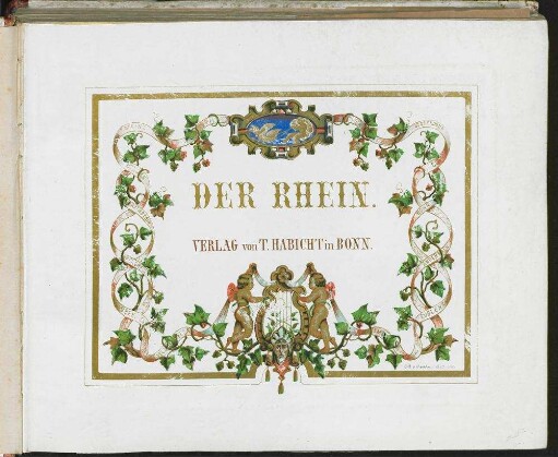 Die Rheingegend von Mainz bis Düsseldorf : eine Sammlung der vorzüglichsten malerischen Ansichten