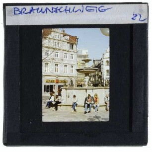 Braunschweig, Kohlmarktbrunnen,Braunschweig, Kohlmarkt