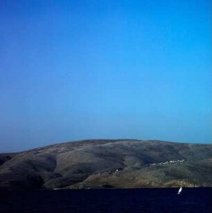 Chios. Kalksteilküste im Norden der Insel