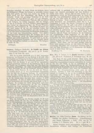 196-197 [Rezension] Wetter, Gillis Peterson, Charis. Ein Beitrag zur Geschichte des ältesten Christentums
