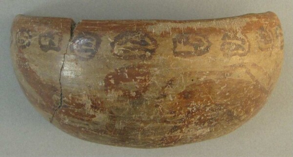 Fragment of a clay vessel