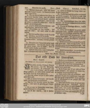 Das erste Buch der Maccabäer.