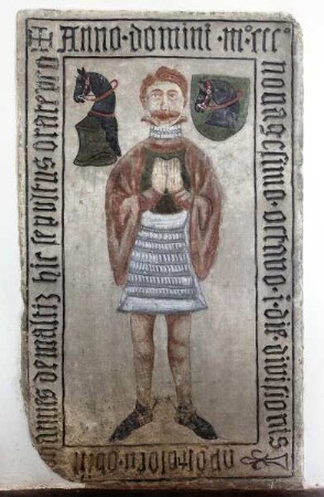 Grabplatte des Johannes von Maltis