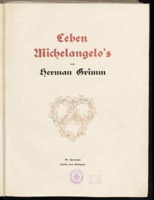 Leben Michelangelos