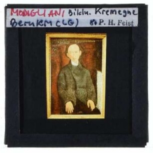 Modigliani, Bildnis Pinchus Krémègne